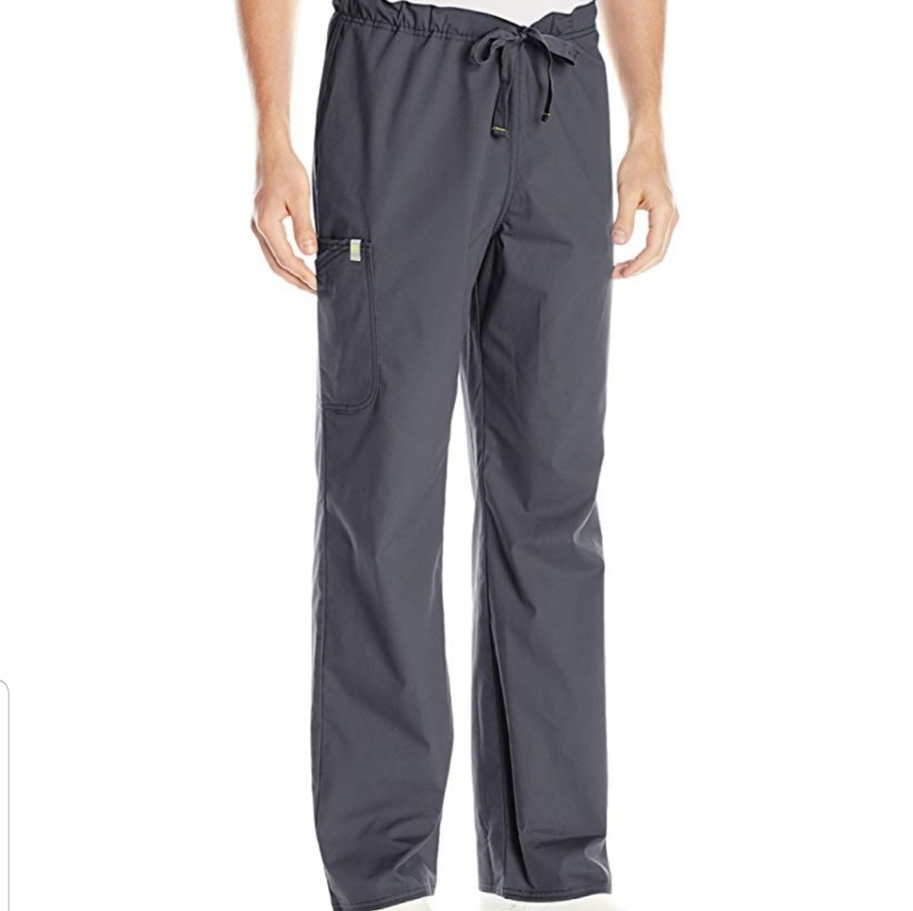 Bliss W/Certainty Men's Drawstring Scrub Cargo Pan